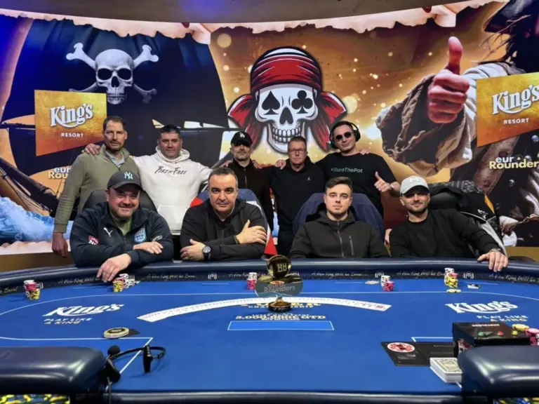 Covacio gewinnt €100.700 als Kopf eines 4er Deals im Pirates‘ Poker Treasure Main Event