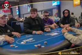 Pirates‘ Poker Treasure Main Event – Max Kruse among the top chip counts in the €1,500,000 gtd. Mystery Bounty!