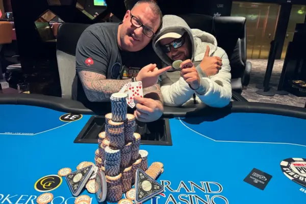 "Hempmaster" and "Didi777" reach a deal in the Felix Freezeout – CPF Main Event with opening flight!