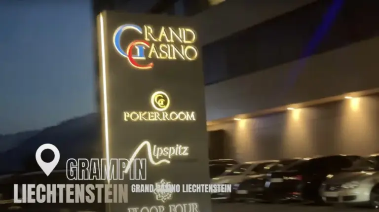 Pokercaster on The Road - Grand Casino Liechtenstein