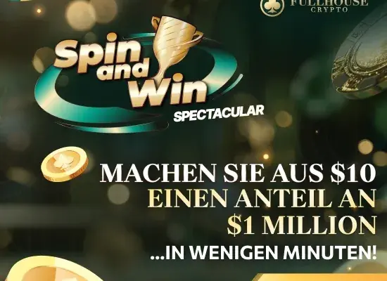 Full House Crypto Spring Spin: Chance at $1.000.000!