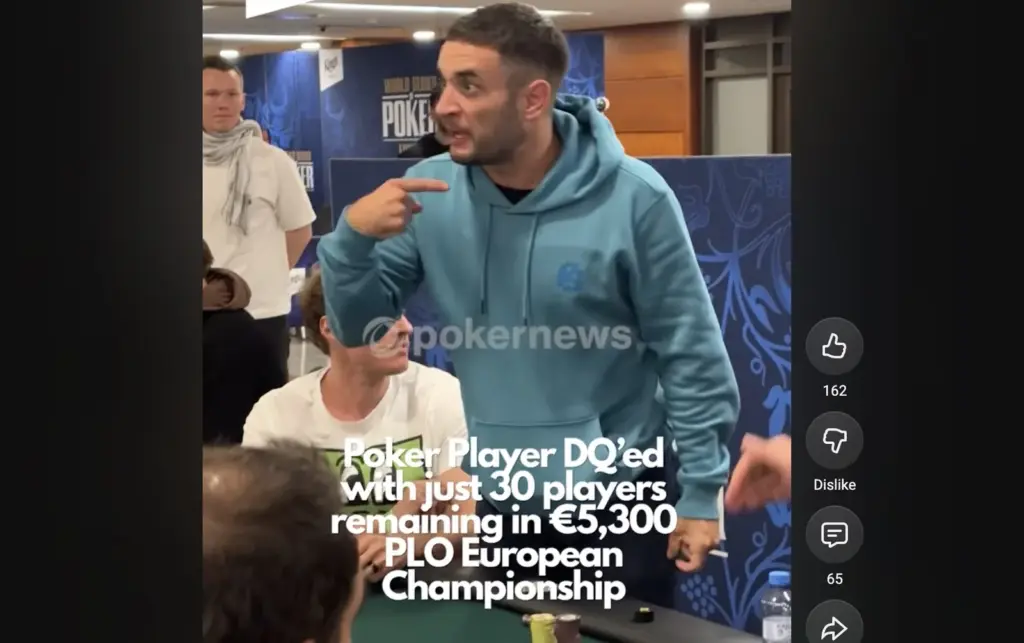 Scandal at the WSOPE – Player eliminated deep in the tournament!