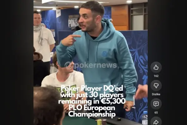 Scandal at the WSOPE – Player eliminated deep in the tournament!