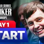 Martin Kabrhel VLOGs from the WSOPE at King’s Casino Prague!