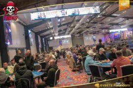 1D chip leader Mazouk cracks the million mark in the €1.5M gtd. Pirates‘ Poker Treasure Main Event!