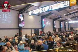 1D chip leader Mazouk cracks the million mark in the €1.5M gtd. Pirates‘ Poker Treasure Main Event!
