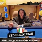 King’s – Federico Lenzi captures the William Parker PLO Knockout!