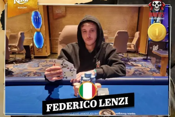 King’s – Federico Lenzi captures the William Parker PLO Knockout!