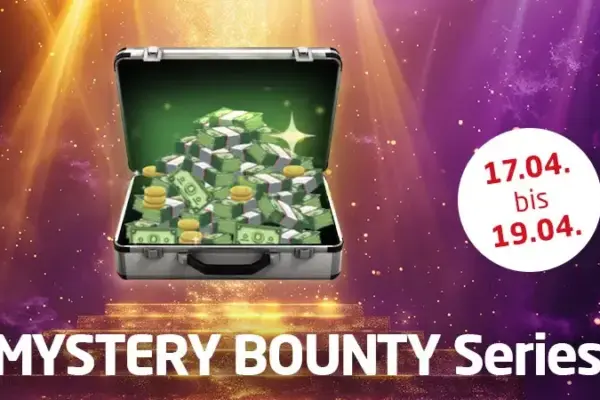 The Mystery Bounty Series on win2day comes with a €150,000 guarantee!