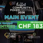 Sonntag ab 14:30 Uhr – „GRND on Tour“ vom Tag 8 des Community Poker Festival Liechtenstein!
