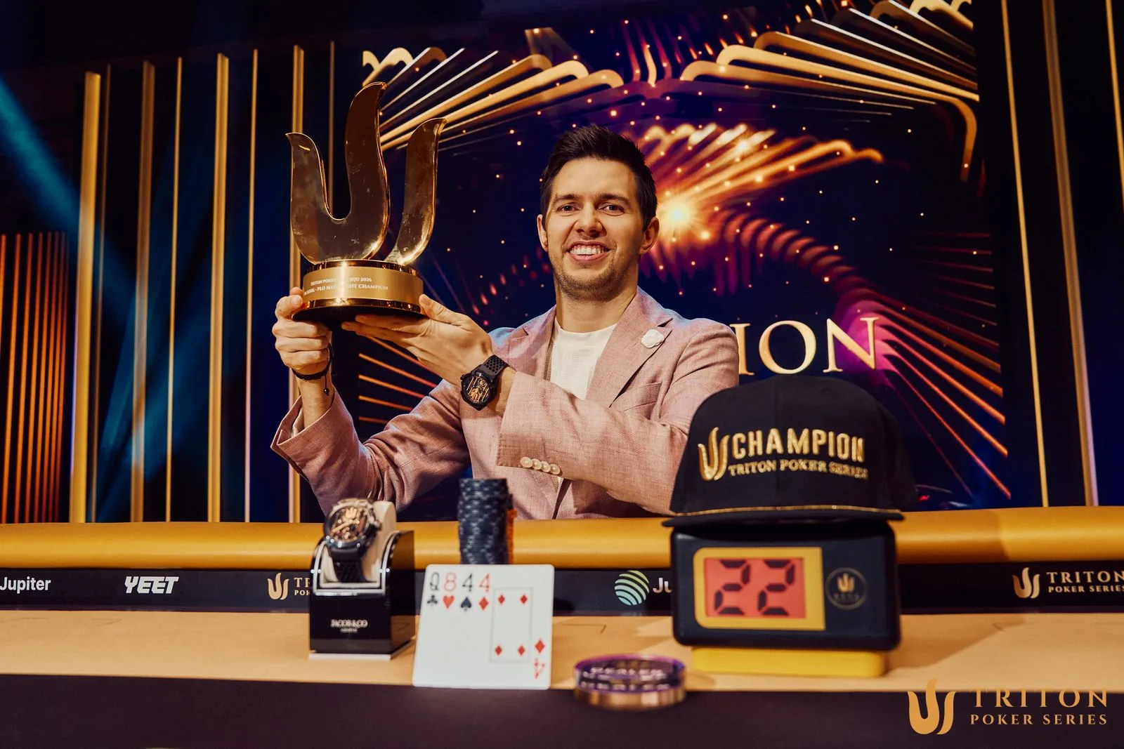 Triton SHR: Eibinger conquers PLO and wins the 100k Main Event!