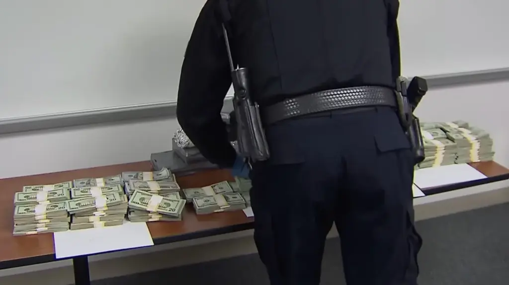 Confiscation confiscated money