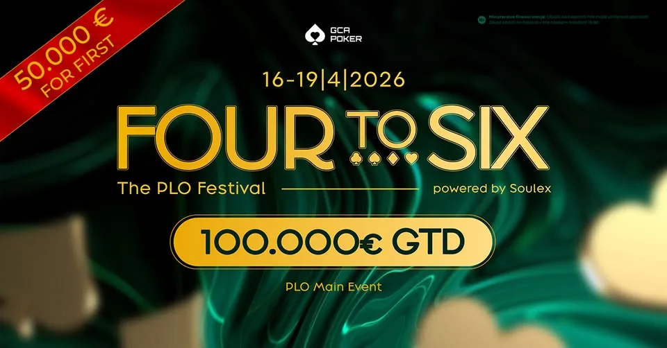 PLO alarm at the Four to Six Festival at Grand Casino Asch!