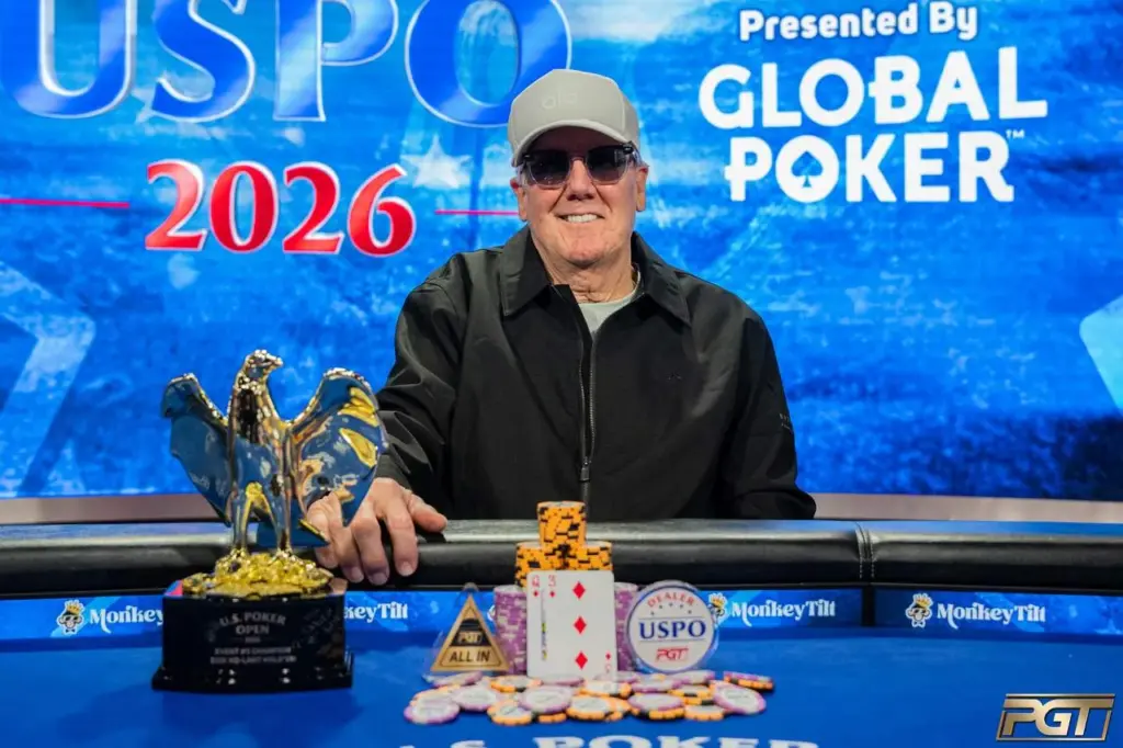 Winner of the 2026 U.S. Poker Open Event #5: Peter Placey (CAN)