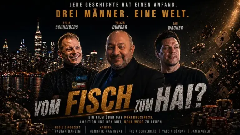 Poker-Doku „Vom Fisch zum Hai?“ mit „xflixx“, „HeyHansi“ und „Cino“ jetzt online!