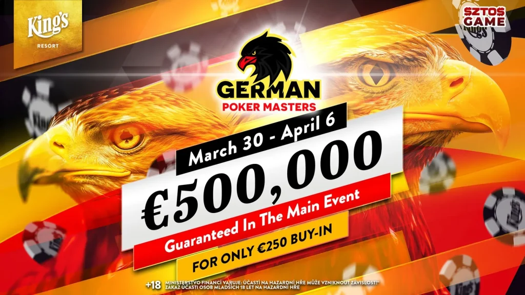 Overlay alert at the German Poker Masters at King’s!