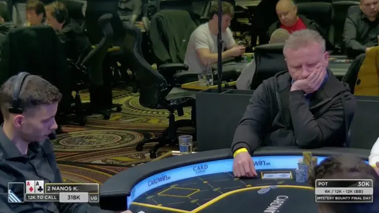 Nanos mit Chiplead im ersten „Schnäppchen“-Flight der €400.000 gtd. Peoples Poker Tour