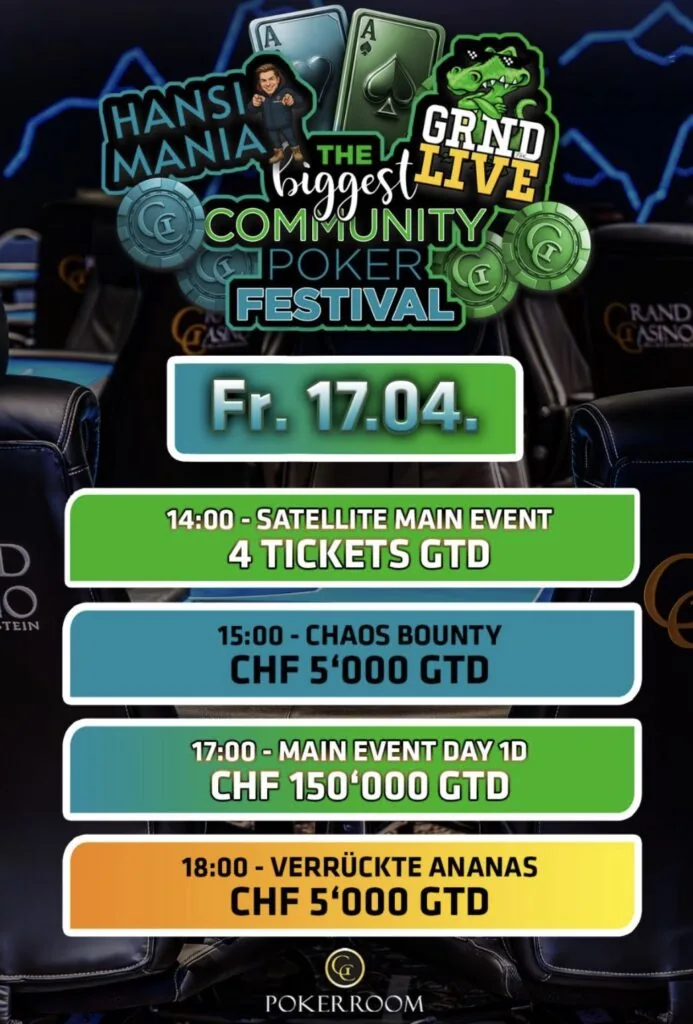 „Kojak“ wins the Community Clash PKO / „xflixx“ makes the cut in the Poker Community Festival Main Event!