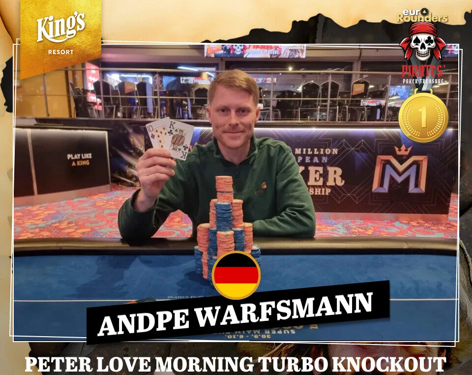 Pirates Ahoy! Warfsmann & "Detlef Klein" win the PPT Side Events on Thursday!