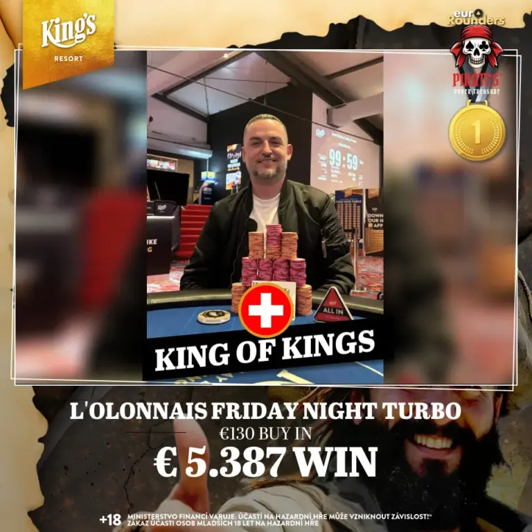 Winner in L'Olonnais Friday Night Turbo: 