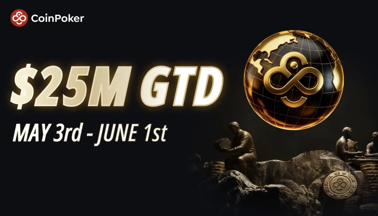 $25 Million gtd. – With the World Poker Masters Series, CoinPoker is pushing into new dimensions!