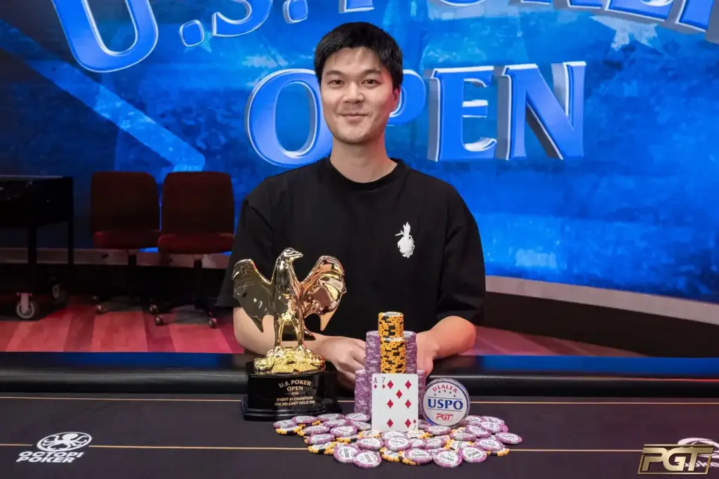 Title No. 4 for Clemen Deng at the US Poker Open!