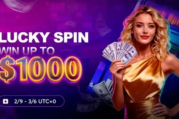 BCPoker spins the wheel – daily! Spin up to $1,000 every day!