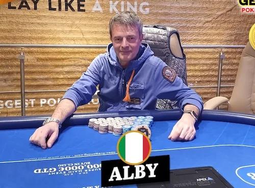 King’s – 24 remain in the GPM Main Event with €50.500 on top; 'Alby' wins High Roller!